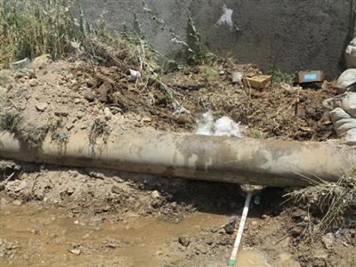 رفع ۲۴۰۰ مورد شکستگی شبکه توزیع و انتقال آب در شهرهای استان