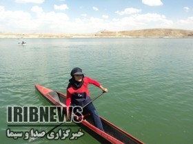 درخشش بانوان قایقران همدانی