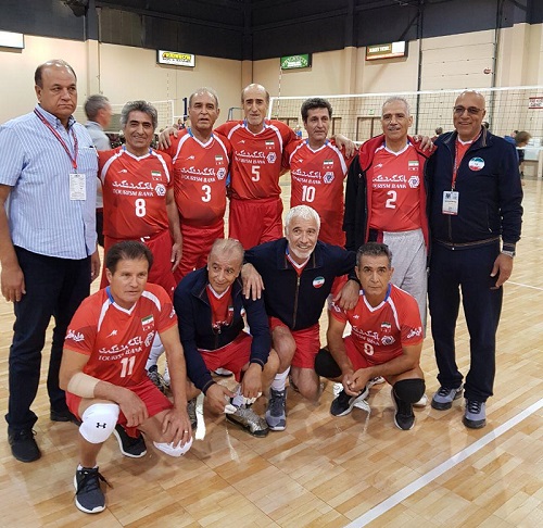 پیشکسوتان والیبال ایران در آمریکا