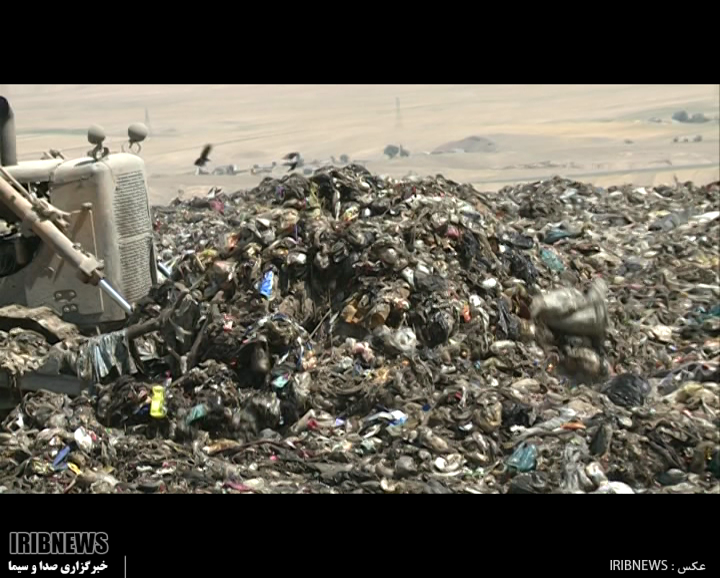 تولید روزانه 350 هزارتن زباله در شهر اردبیل + فیلم