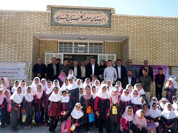 افتتاح دبستان «گلستان قراچه» در قلعه تل باغملک