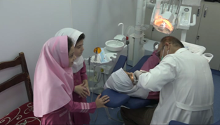 خدمات رایگان دندانپزشکی در منطقه هزار جریب