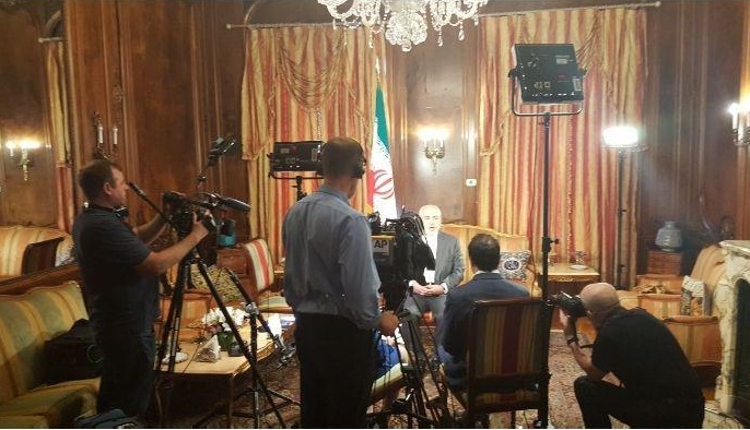 دیدار ظریف با اعضای شورای سردبیری خبرگزاری آسوشیتدپرس
