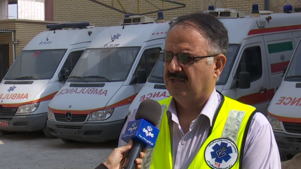 فعالیت 4 تیم پزشکی اورژانس بوشهر، اربعین حسینی در مرز شلمچه