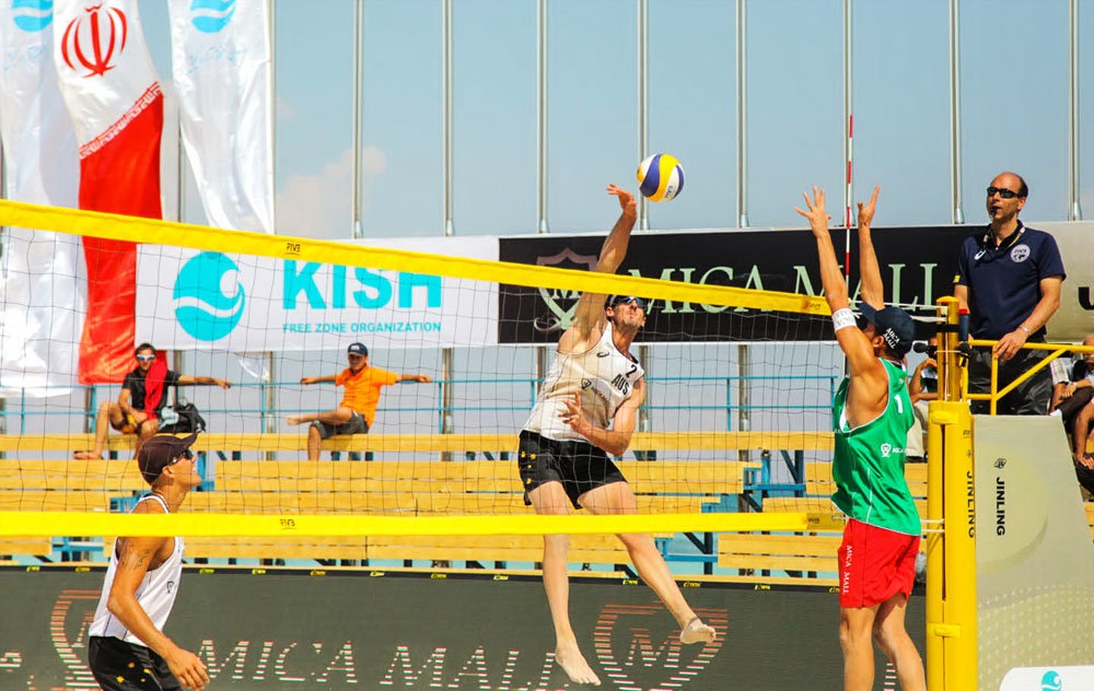 ثبت نام ایتالیا در تور جهانی والیبال ساحلی کیش