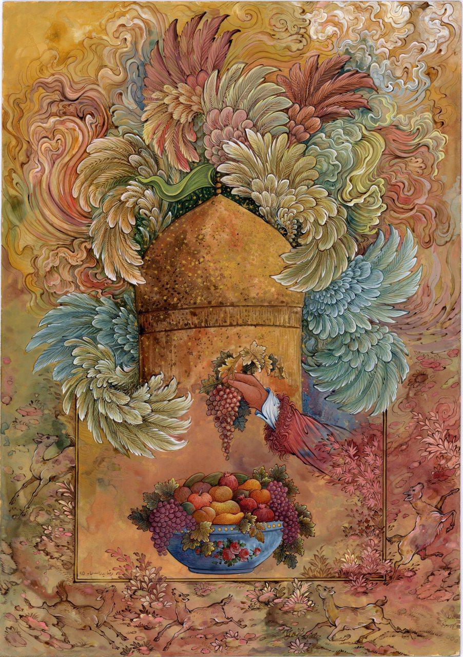 رونمایی از تابلو تاک تزویر در اصفهان