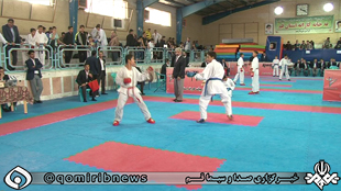پایان مسابقات کاراته قهرمانی استان