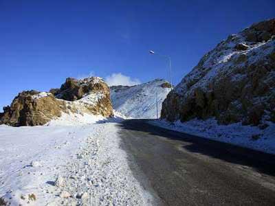 بازگشایی گردنه چری