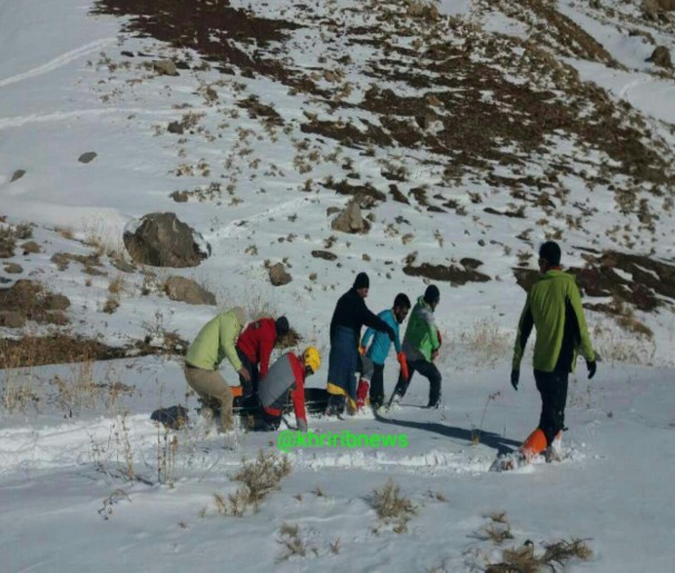 جان باختن 8 کوهنورد مشهدی در حادثه ریزش بهمن