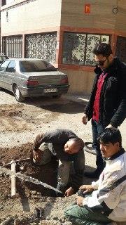 ساماندهی و جمع آوری بیش از ۳۰ مورد انشعاب غیر مجاز آب در روستای عباس آباد علاقمند بخش خاوران