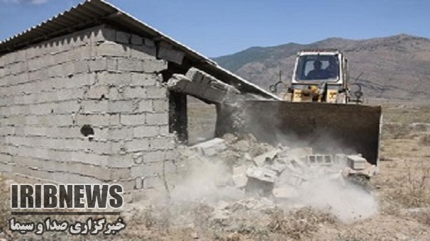 قلع وقمع و تخریب 60 ساخت وساز غیرمجاز درابهر