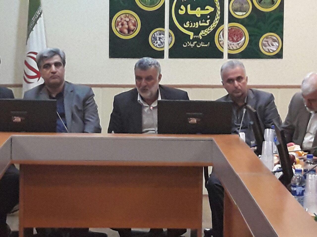 بررسی مشکلات نوغاداری  با حضور وزیر جهاد در رشت