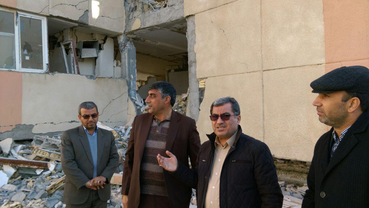 پیگیری اجرای مصوبات سفروزیر به مناطق زلزله زده در کرمانشاه + فیلم