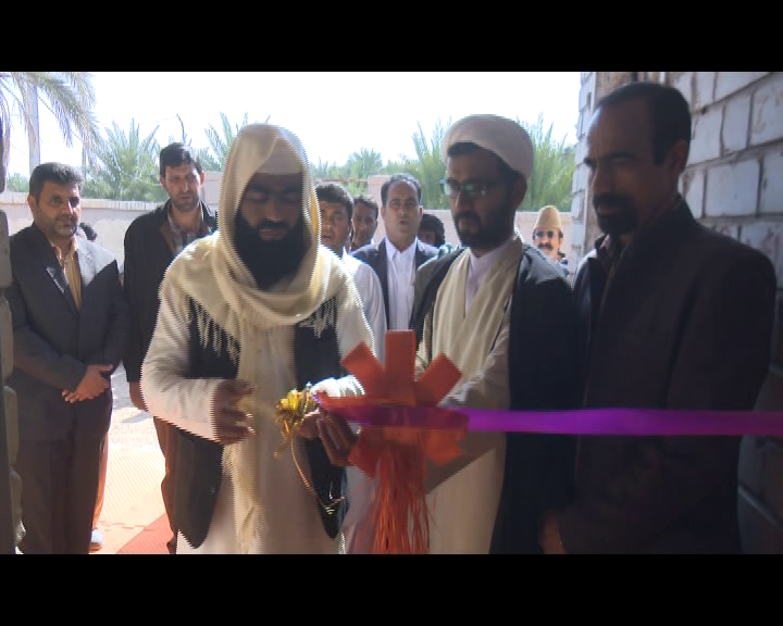 افتتاح دومین خانه ورزش روستایی در روستای مند بالای شهرستان دلگان