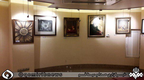 نمایشگاه آثار منتخب آموزشگاه های آزاد هنری استان