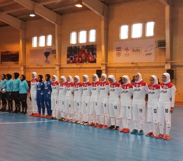 پیروزی تیم ملی فوتسال بانوان چین مقابل جوانان ایران