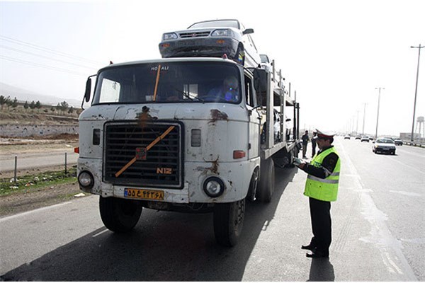 ممنوعیت تردد کامیون در جاده های کهگیلویه و بویراحمد