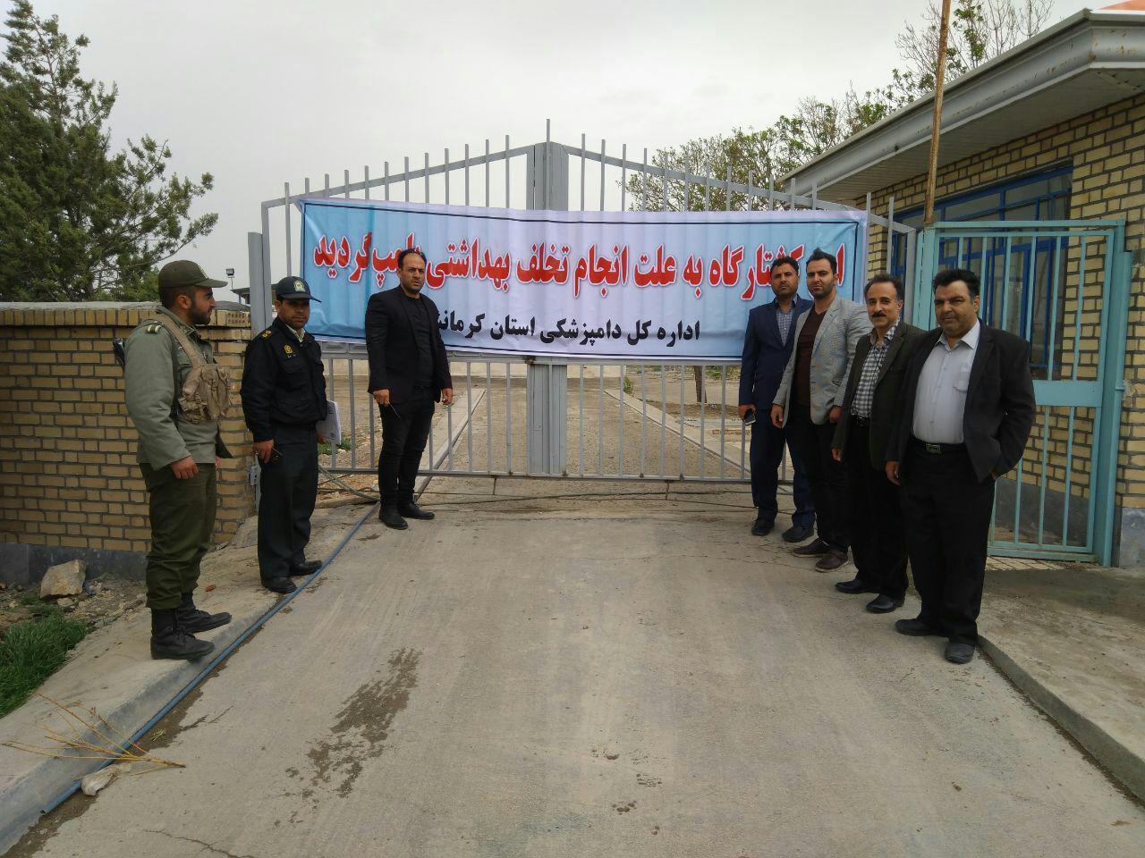 تعطیلی کشتارگاه صنعتی طیور به علت تخلف بهداشتی در کرمانشاه