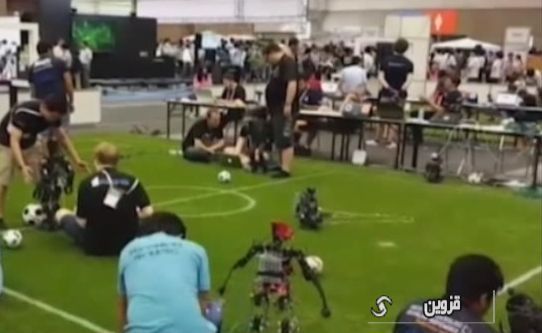 تیم رباتیک دانشگاه آزاد قزوین در مسابقات بین المللی آزاد ایران