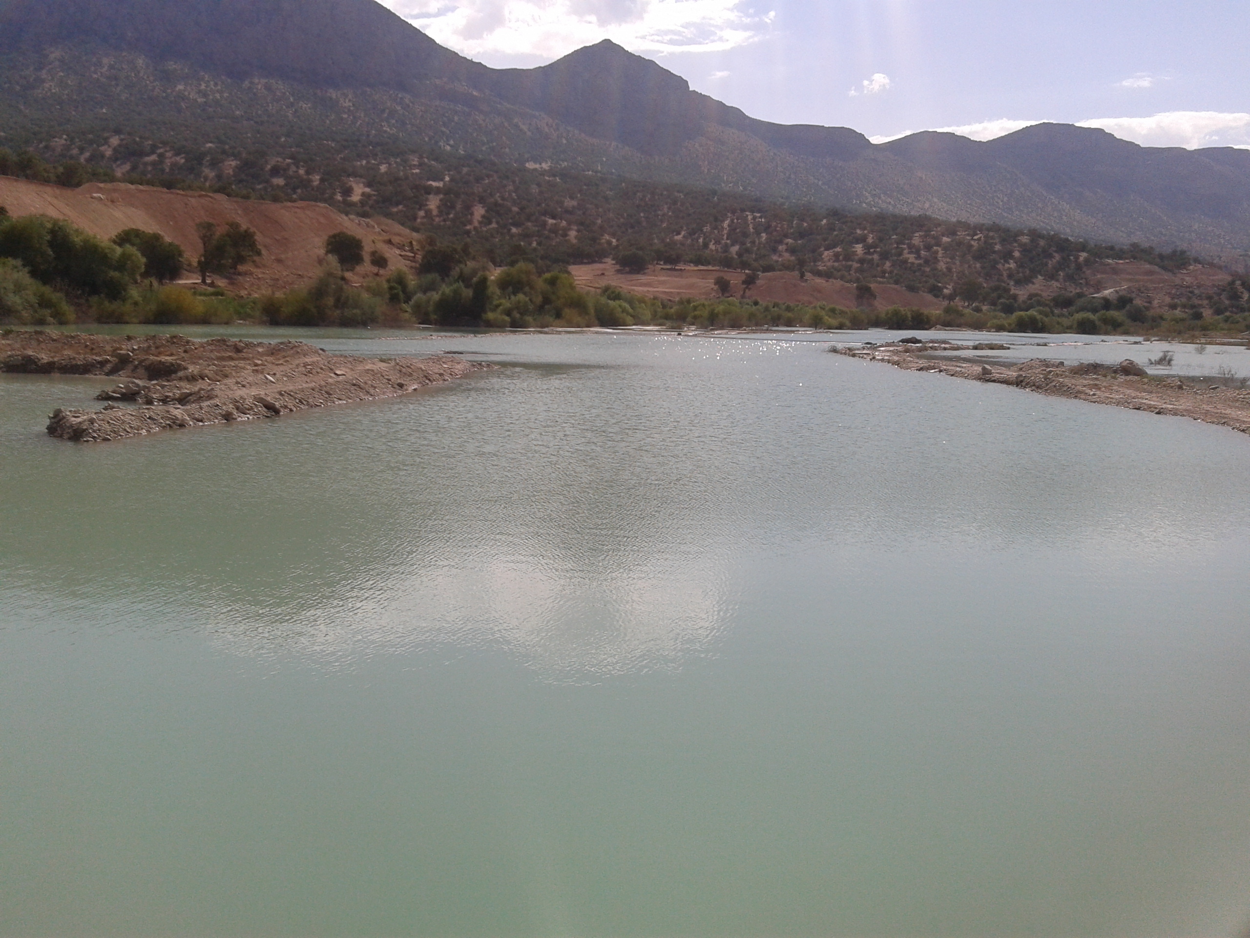 غرق شدن دو نفر در رودخانه دولت آباد جهرم