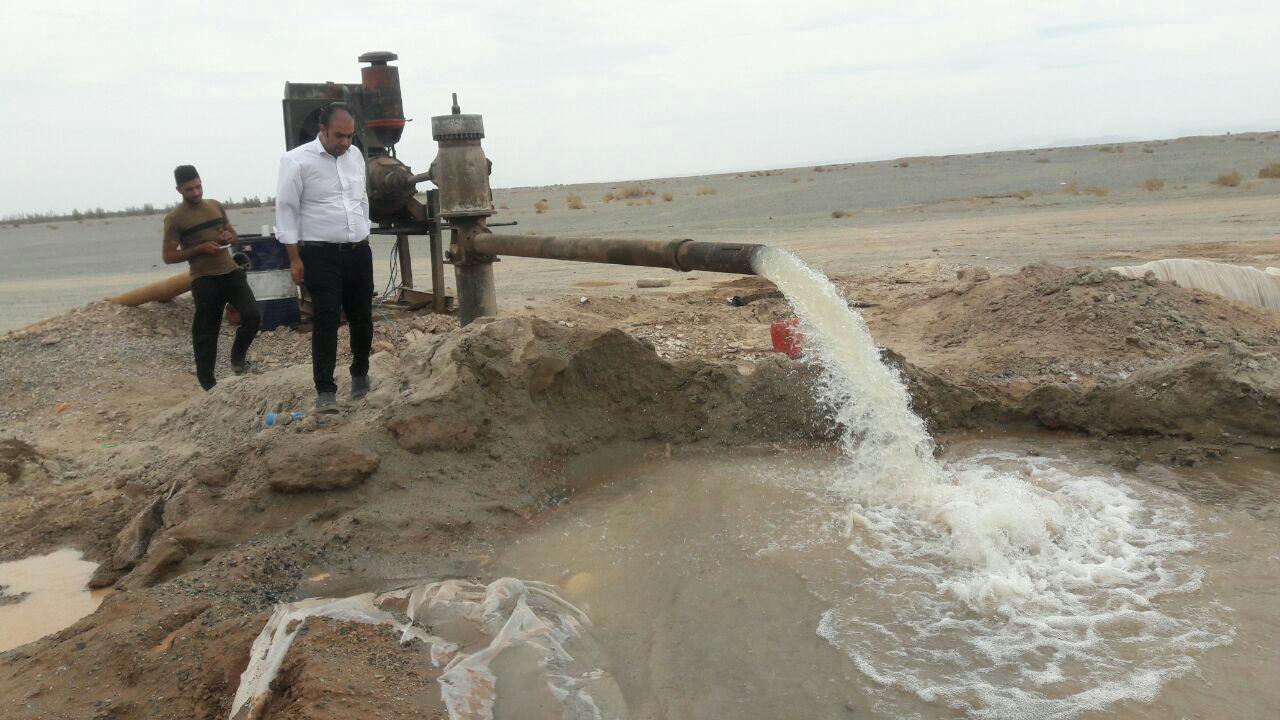 رفع مشکل کمبود آب شرب در شهر ریگان