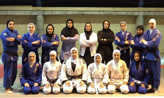 آخرین تمرین بانوان جوجیتسو در تهران