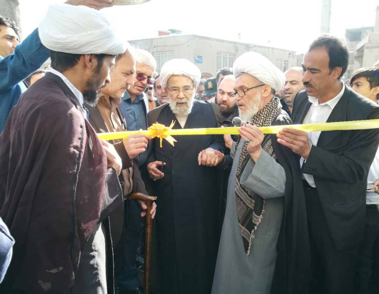 افتتاح مسجد امام حسن عسگری (ع) در تایباد