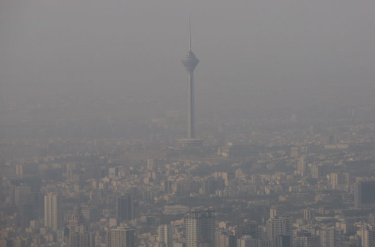 کاهش ۲۱ درصدی سرعت تولید ذرات آلاینده در شهر تهران