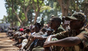 کودک سربازان سودانی در خط اول جنگ عربستان در یمن