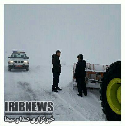 مسدودی راه 15 روستای سلماس