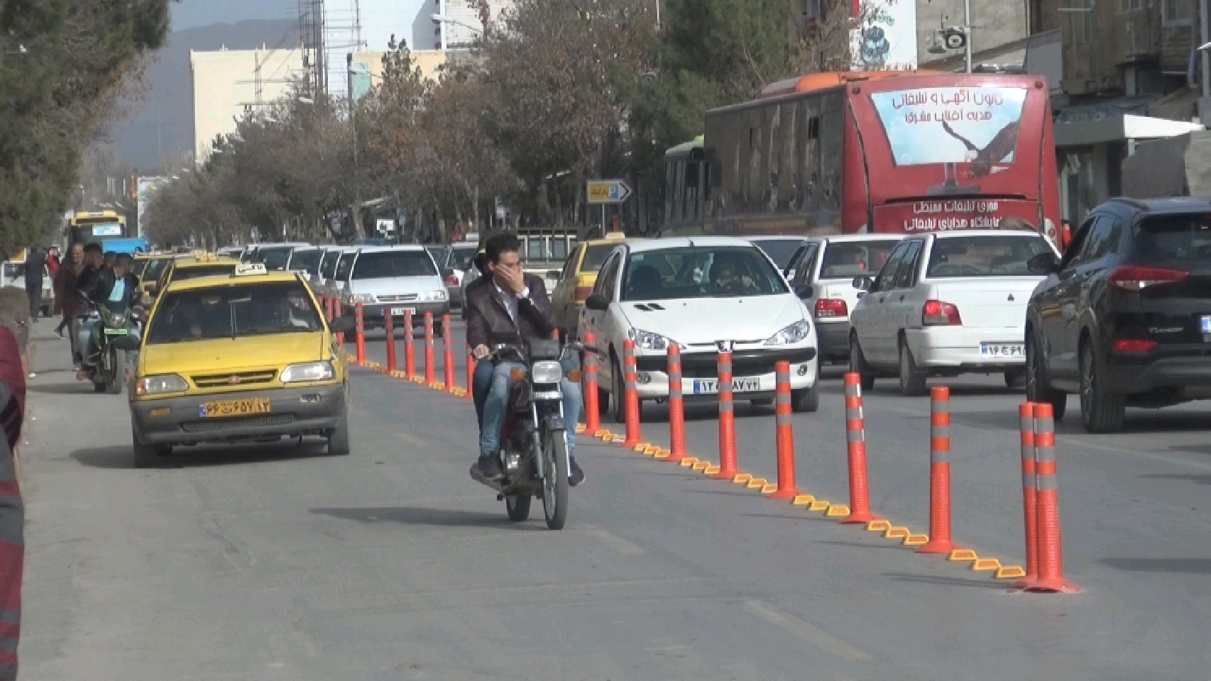 اجرای طرح یک طرفه سازی خیابان های شهر قوچان