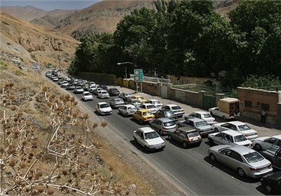 ترافیک نیمه سنگین در سه محور فارس