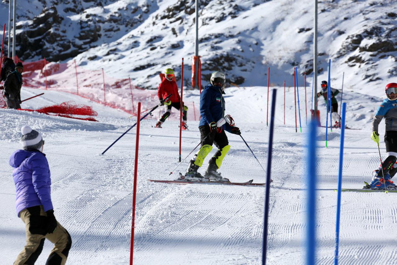 برگزاری مسابقات لیگ بین المللی اسکی آلپاین در سپیدان
