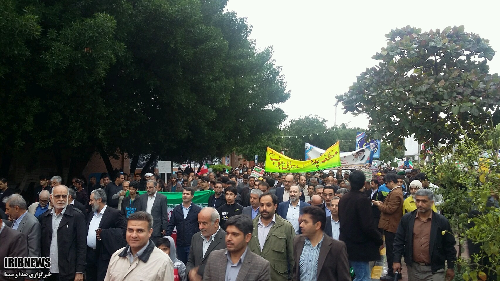 تقدیر شورای هماهنگی تبلیغات اسلامی استان بوشهر از حضور پرشکوه مردم در راهپیمایی 22 بهمن