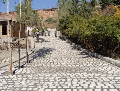 بهره برداری از طرح هادی روستای الگن چاروسا