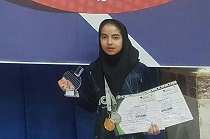 ورزشکار خمینی قهرمان مسابقات تنیس جوانان