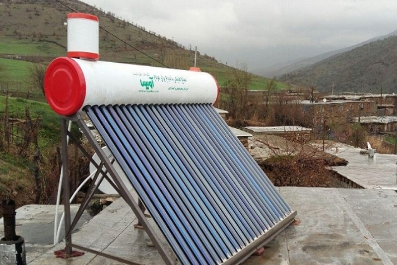 نصب 47 دستگاه آبگرمکن خورشیدی