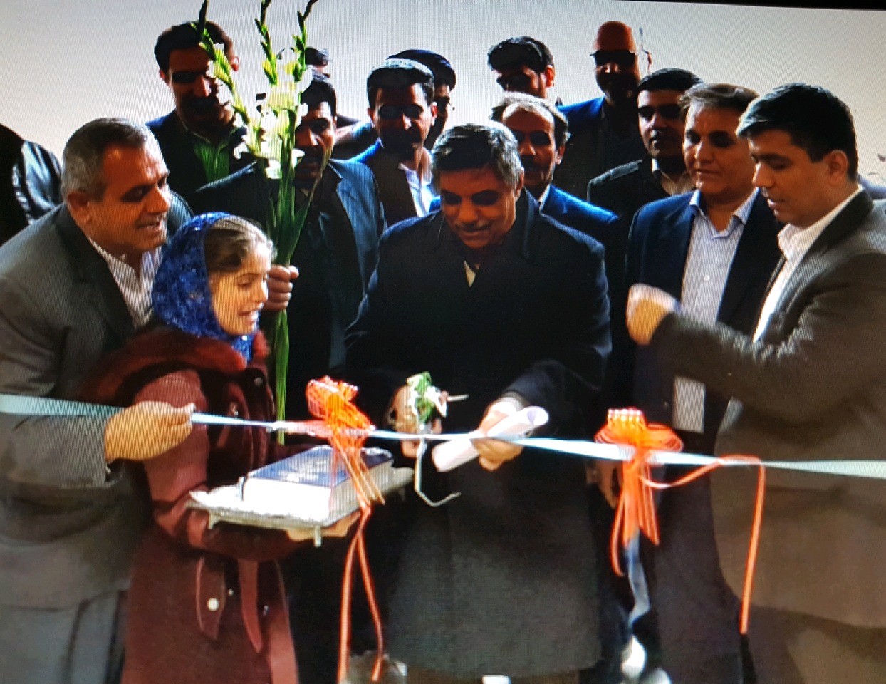 افتتاح مدرسه شش کلاسه روستای ابودوجانه شهر ریجاب