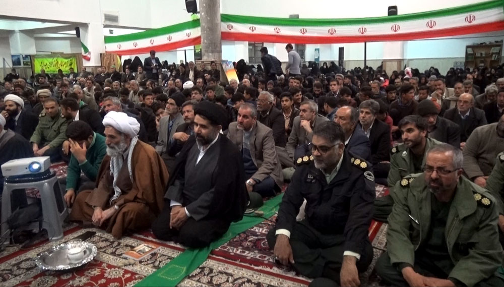 اولین سالگرد تشییع و تدفین دو شهید گمنام کاخک برگزار شد