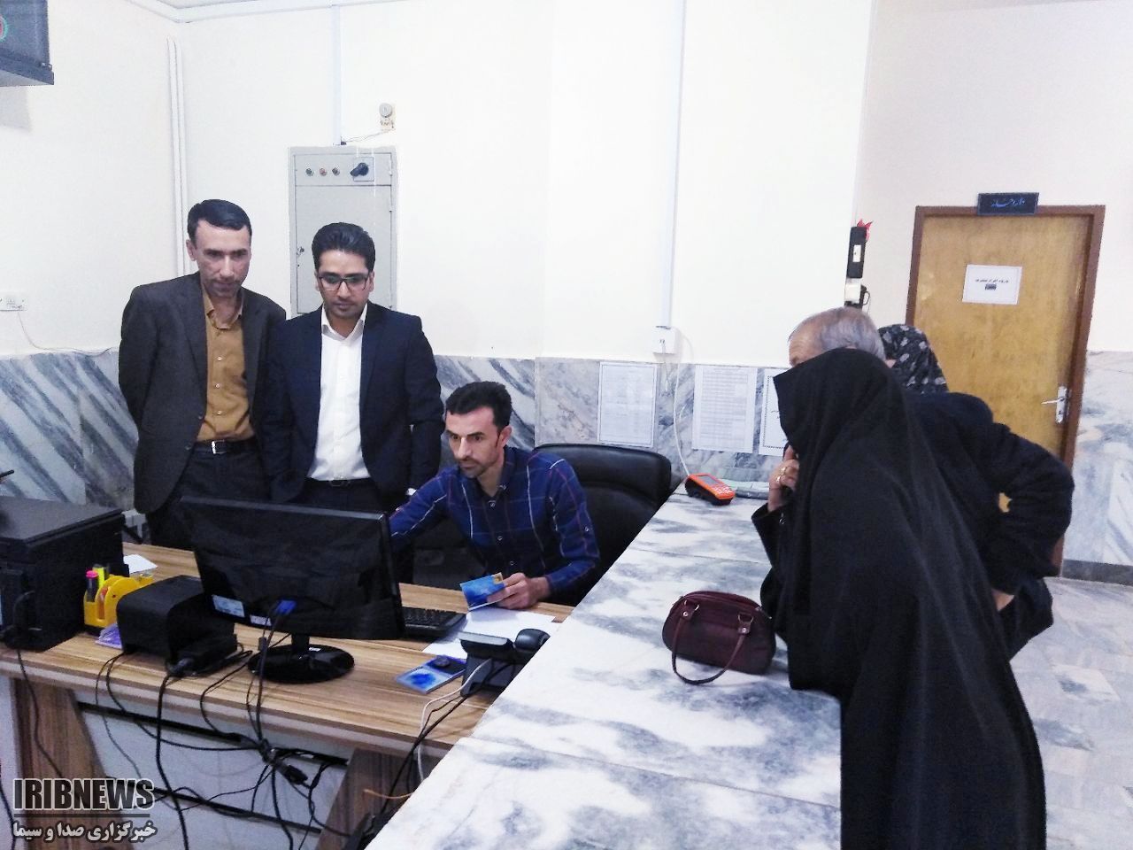 اجرای طرح نظام ارجاع الکترونیک در دو روستای بغداده ومصعبی سرایان