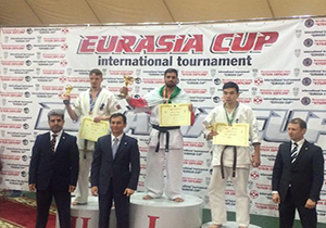 درخشش کاراته کاران رودانی در مسابقات بین المللی اوراسیا