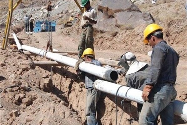 تکمیل خط انتقال فلزی گازرسانی به دیشموک و قلعه رئیسی