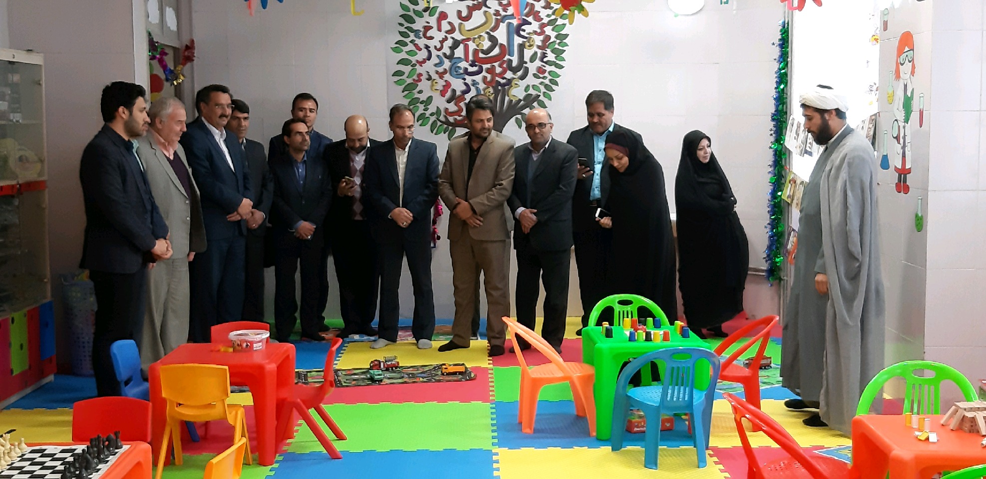 افتتاح اولین اتاق اسباب بازی در شهر جدید بینالود