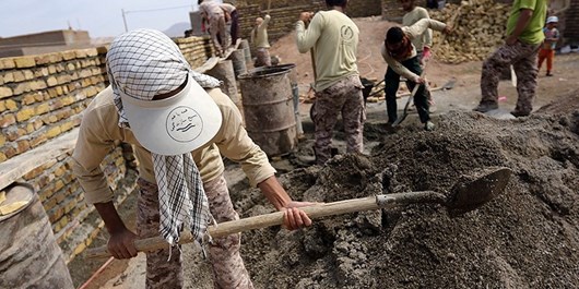 بهره مندی ۷۱ روستای استان قزوین از خدمات قرارگاه عمران و آبادانی سپاه