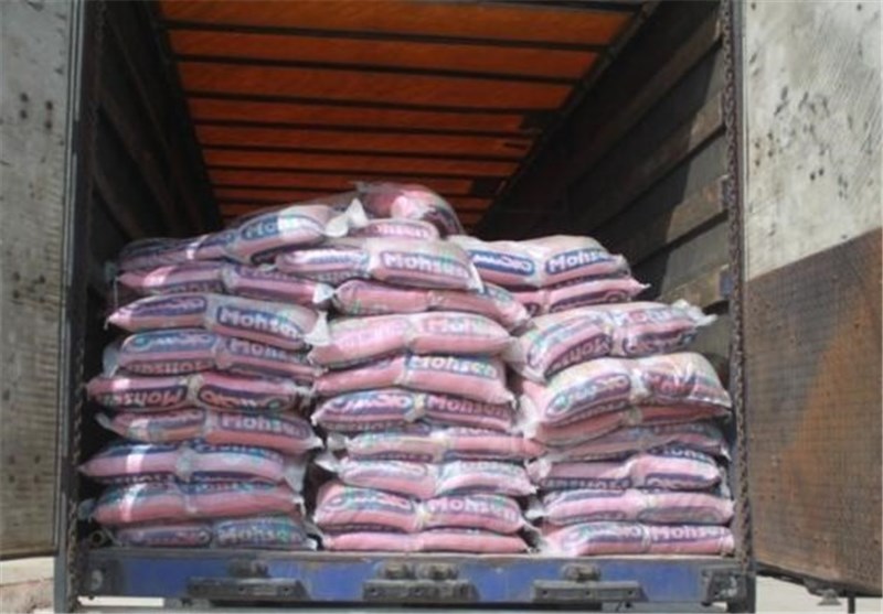 توقیف محموله ی میلیاردی برنج قاچاق در شهرضا