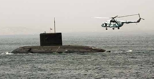 پرتاب اژدر از بالگرد و زیردریایی‌های طارق و غدیر