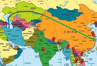 استمرار فعالیت تجاری در کریدور حمل و نقل جدید چین- ایران