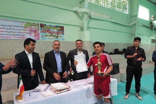 الوارگرمسیری ، قهرمان مسابقات فوتسال کارکنان آموزش و پرورش عشایر خوزستان