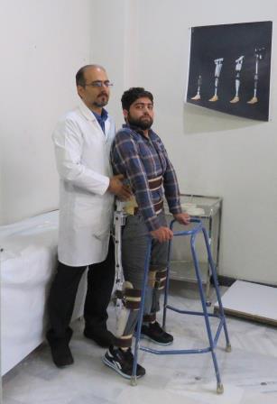 طراحی و ساخت بریس در دانشکده علوم توانبخشی اصفهان