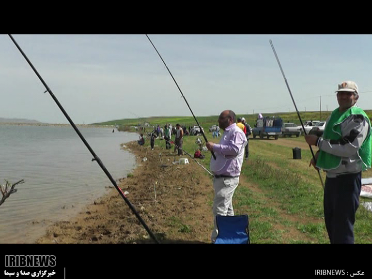 دومین جشنواره استانی ماهیگیری در دریاچه گیلارلوی گرمی